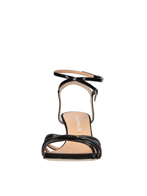 Sandali in vernice LELLA BALDI | LT938 VERN.NERO